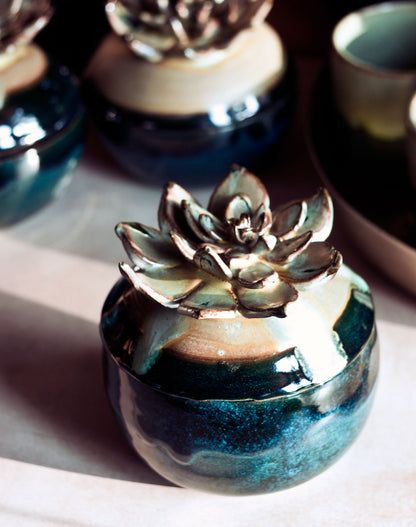 Huislook keramische pot