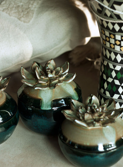 Huislook keramische pot