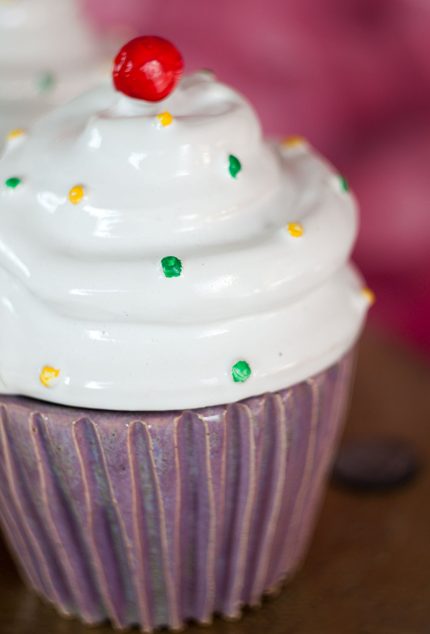 Paarse muffin