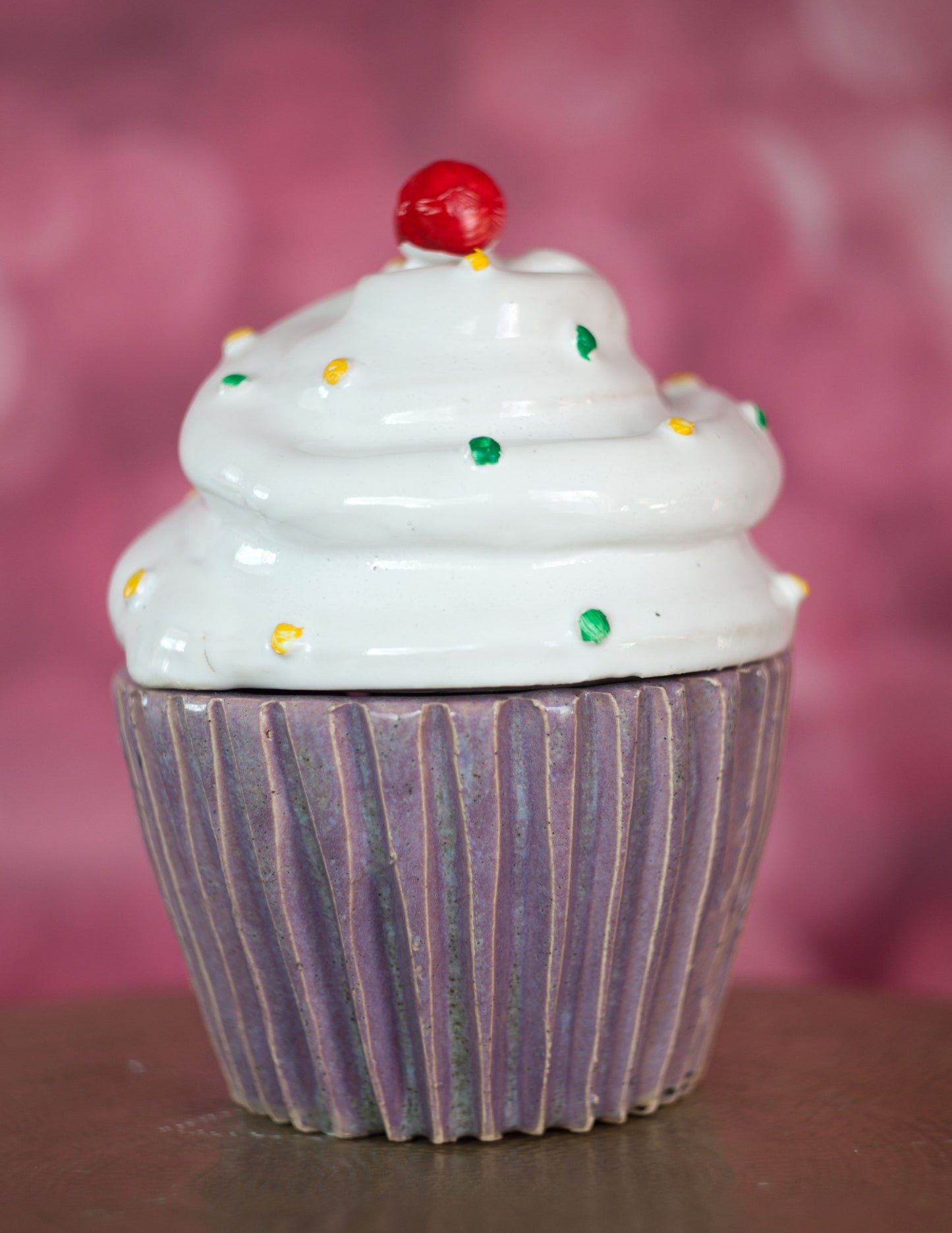 Paarse muffin