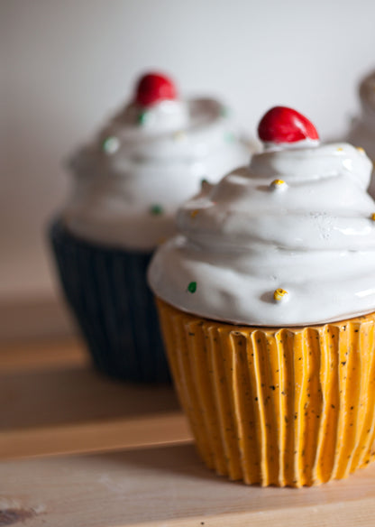 Gele muffin