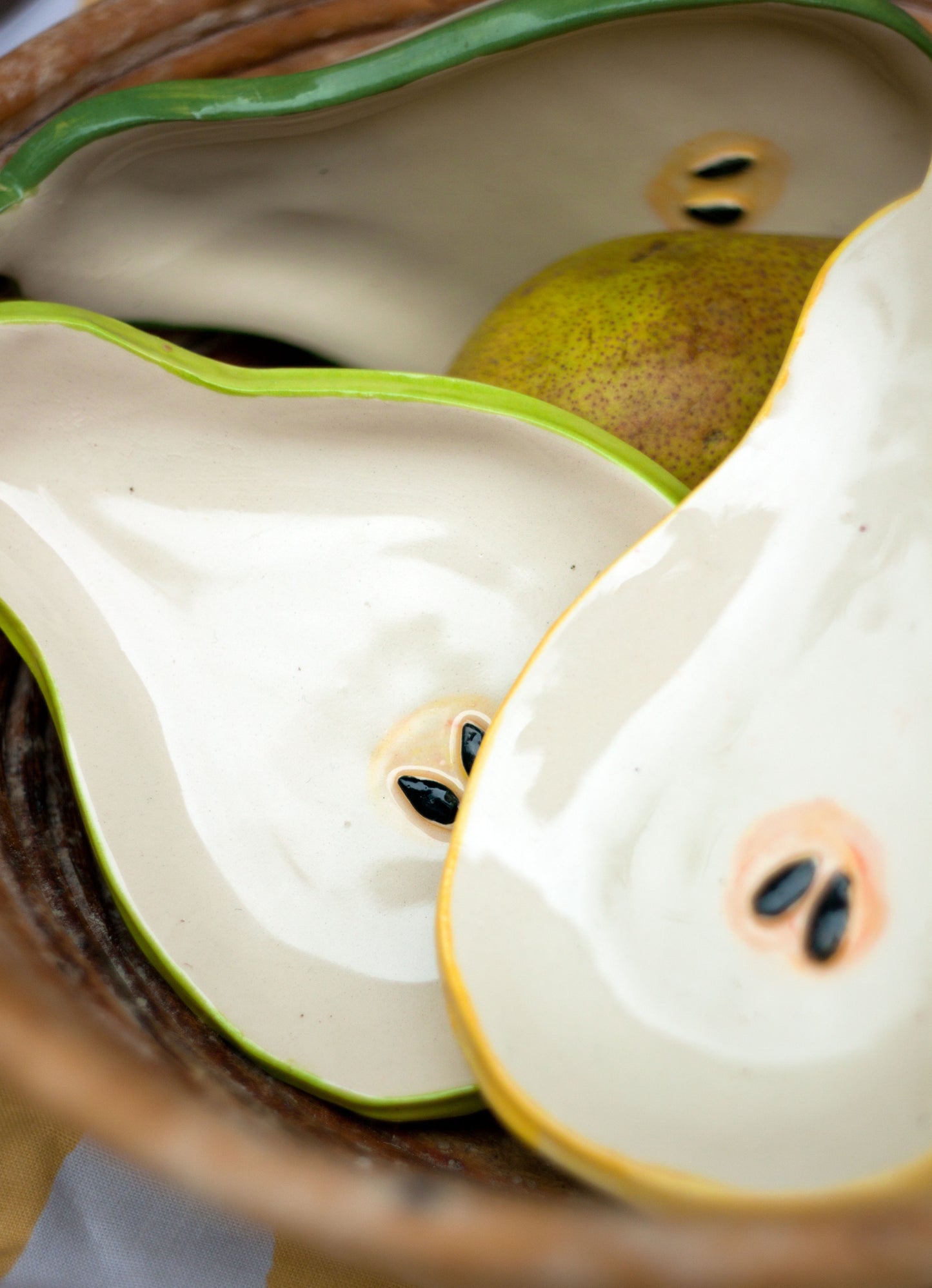 Bordje peer klein - kies een kleur