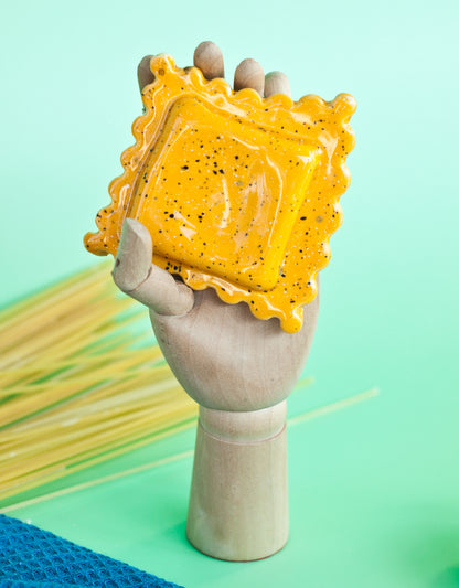 Lepelsteun, keramische ravioli