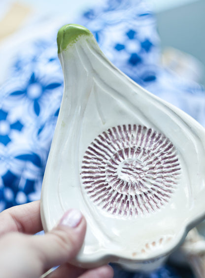 Ceramiczna tarka do czosnku